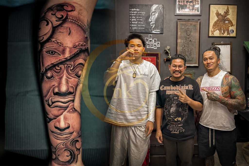 Half sleeve tattoo