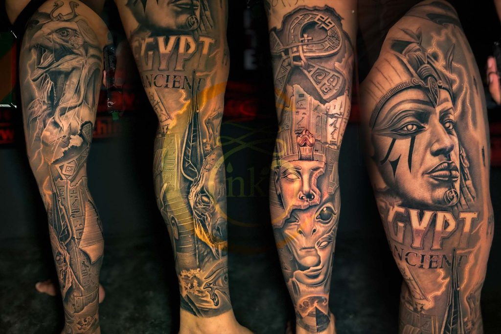 Egyptian full leg sleeve