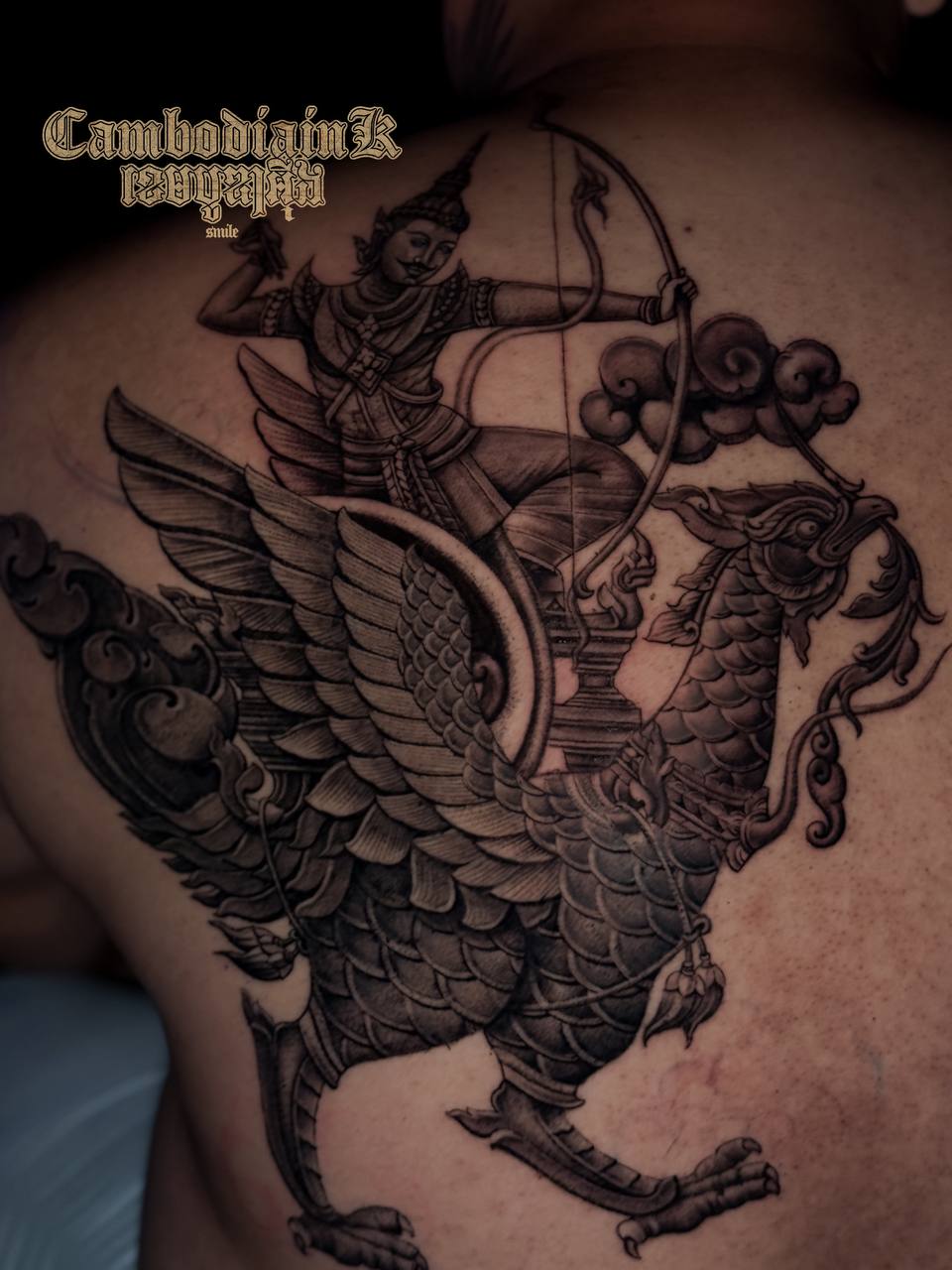 ព្រះព្រហ្មគង់លើហង្ស បាញ់ធ្នូ — រូបភាពទី២
