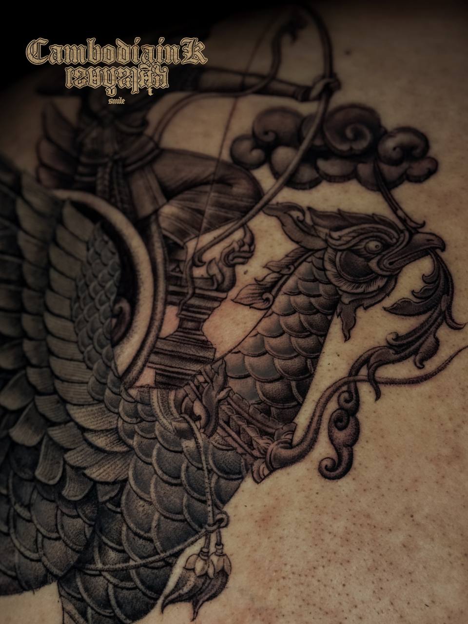 ព្រះព្រហ្មគង់លើហង្ស បាញ់ធ្នូ — រូបភាពទី៣