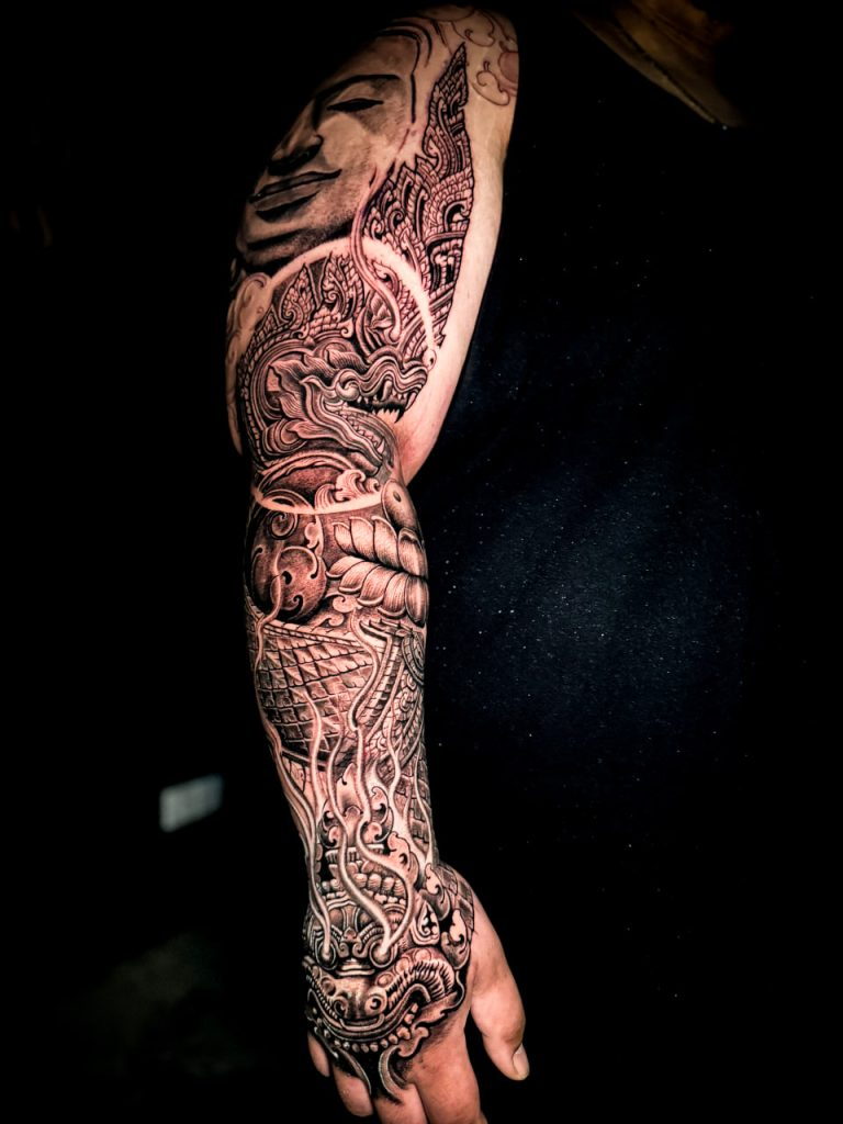 A Full-Sleeve Journey through Myth and Devotion
