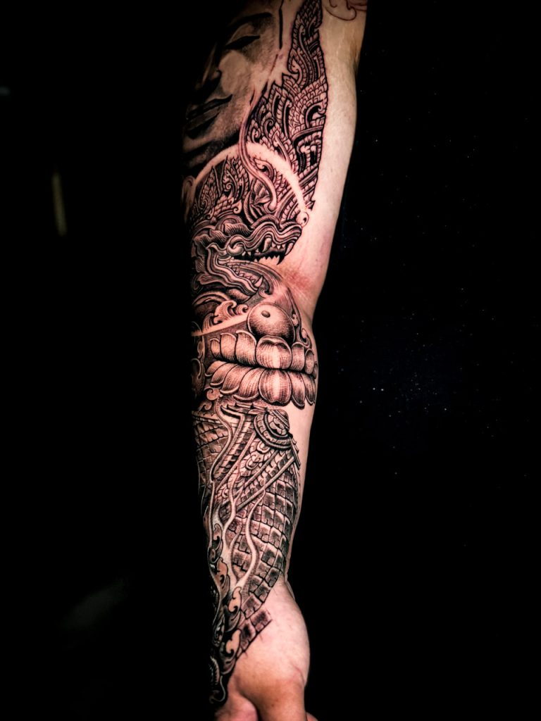 A Full-Sleeve Journey through Myth and Devotion